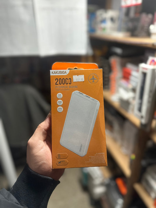 Power Bank 20000 Kakusiga – Prix Maroc | Jouda