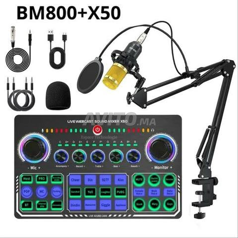 Bm800 Microphone Professional Condenser Legendary Vocal – Prix Maroc | Jouda